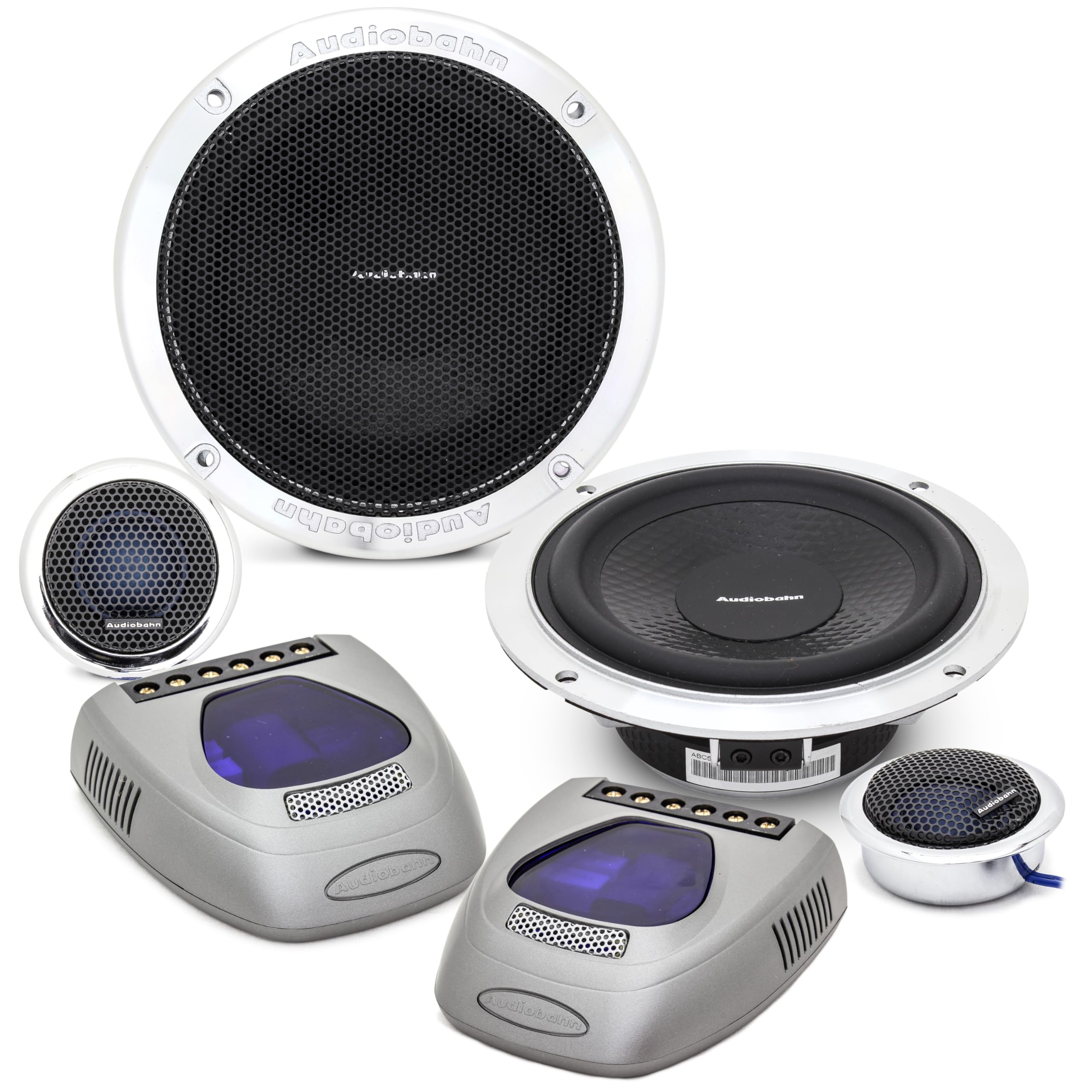 Amazon.com: Audiobahn New Pair ABC5002N 5.25
